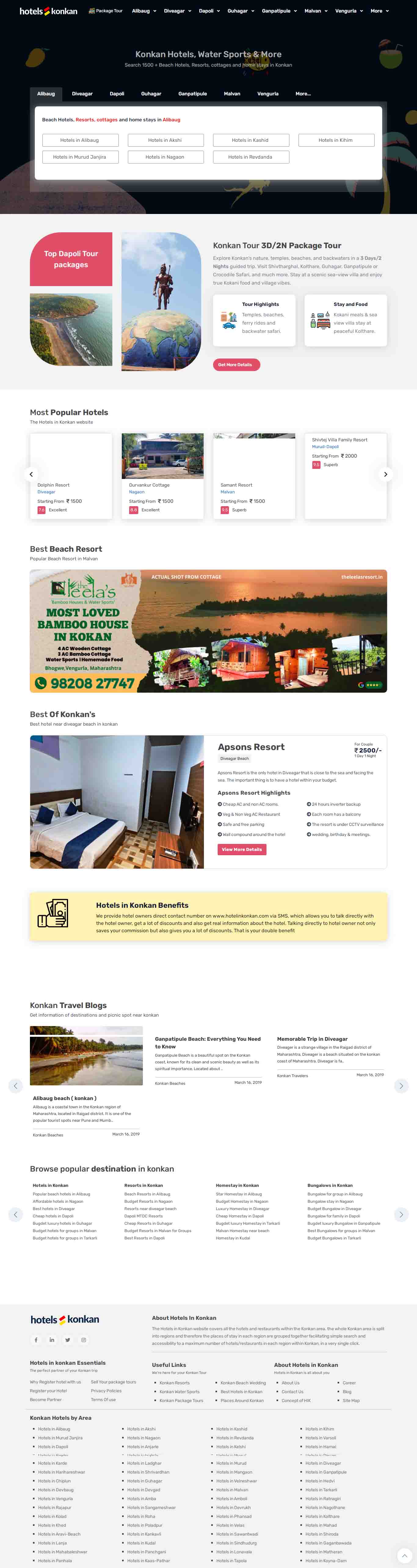 Hotels in Konkan